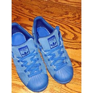 Pharrell William navy blue Adidas